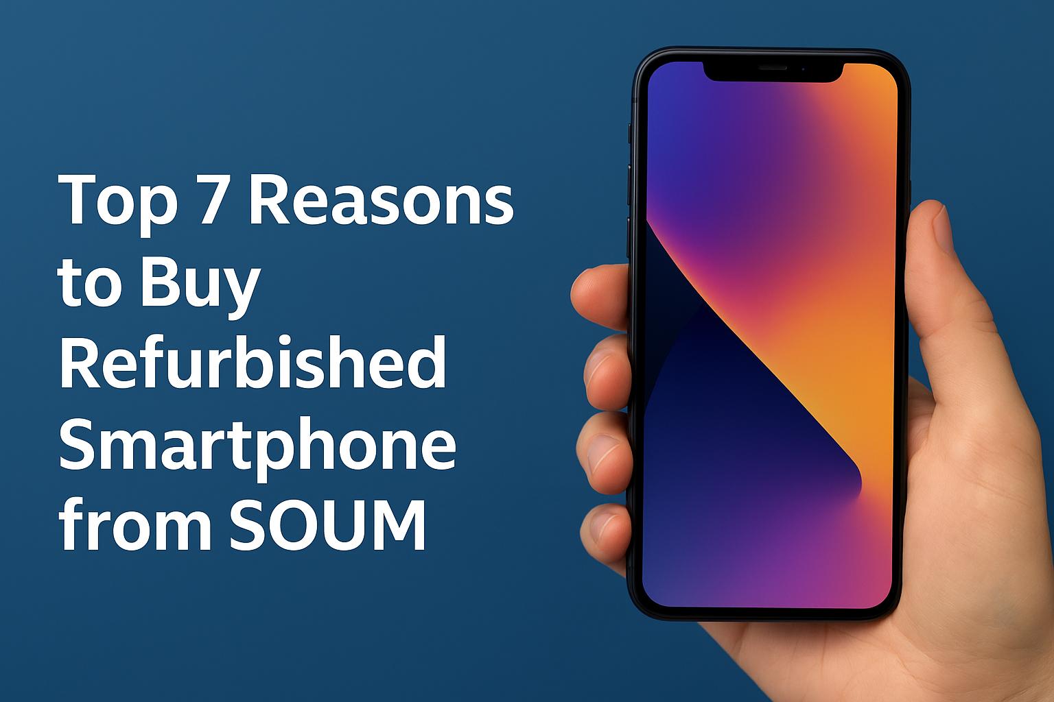 Top 7 Reasons to Buy Refurbished Smartphone from SOUM